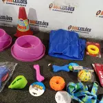 LOTE 146 - 01 KIT DE ACESSÓRIOS PARA PET. (NO ESTADO) ATENÇÃO! FAZER A VISITAÇÃO ANTES DE ARREMATAR, NÃO SABEMOS SE FUNCIONA. LEILÃO NÃO TEM GARANTIA E NEM DEVOLUÇÃO, SUJEITO A POSSÍVEIS AVARIAS VISÍVEIS/OCULTAS E/OU AUSÊNCIA DE COMPONENTES.