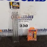LOTE 030 - 01 KIT DE BROCA LONGA COM 03 PEÇAS 300MM E 01 KIT DE CHAVES DE PRECISÃO. (NOVO) (NO ESTADO) ATENÇÃO! FAZER A VISITAÇÃO ANTES DE ARREMATAR, NÃO SABEMOS SE FUNCIONA. LEILÃO NÃO TEM GARANTIA E NEM DEVOLUÇÃO, SUJEITO A POSSÍVEIS AVARIAS VISÍVEIS/OCULTAS E/OU AUSÊNCIA DE COMPONENTES.