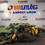LOTE 497 - 05 CINTOS DE SEGURANÇA NO TRABALHO. (NO ESTADO) ATENÇÃO! FAZER A VISITAÇÃO ANTES DE ARREMATAR, NÃO SABEMOS SE FUNCIONA. LEILÃO NÃO TEM GARANTIA E NEM DEVOLUÇÃO, SUJEITO A POSSÍVEIS AVARIAS VISÍVEIS/OCULTAS E/OU AUSÊNCIA DE COMPONENTES.