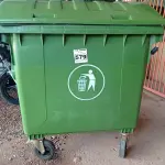 LOTE 579 - 01 CONTÊINER HDPE EN840 12000L.  (NO ESTADO) ATENÇÃO! FAZER A VISITAÇÃO ANTES DE ARREMATAR, NÃO SABEMOS SE FUNCIONA. LEILÃO NÃO TEM GARANTIA E NEM DEVOLUÇÃO, SUJEITO A POSSÍVEIS AVARIAS VISÍVEIS/OCULTAS E/OU AUSÊNCIA DE COMPONENTES.