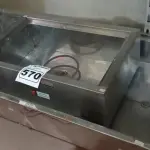 LOTE 570 - 02 BANHOS-MARIA EM AÇO INOX. (NO ESTADO) ATENÇÃO! FAZER A VISITAÇÃO ANTES DE ARREMATAR, NÃO SABEMOS SE FUNCIONA. LEILÃO NÃO TEM GARANTIA E NEM DEVOLUÇÃO, SUJEITO A POSSÍVEIS AVARIAS VISÍVEIS/OCULTAS E/OU AUSÊNCIA DE COMPONENTES.