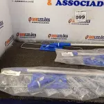 LOTE 099 - 03 PEÇAS DE ARMAÇÃO PARA MOP PROFISSIONAL 60CM.(NO ESTADO) ATENÇÃO! FAZER A VISITAÇÃO ANTES DE ARREMATAR, NÃO SABEMOS SE FUNCIONA. LEILÃO NÃO TEM GARANTIA E NEM DEVOLUÇÃO, SUJEITO A POSSÍVEIS AVARIAS VISÍVEIS/OCULTAS E/OU AUSÊNCIA DE COMPONENTES.