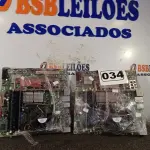 LOTE 034 - 02 PLACAS MÃE INTEL DG 43GT, 4GB DE MEMÓRIA E PROCESSADOR CORE2 QUAD. (NO ESTADO) ATENÇÃO! FAZER A VISITAÇÃO ANTES DE ARREMATAR, NÃO SABEMOS SE FUNCIONA. LEILÃO NÃO TEM GARANTIA E NEM DEVOLUÇÃO, SUJEITO A POSSÍVEIS AVARIAS VISÍVEIS/OCULTAS E/OU AUSÊNCIA DE COMPONENTES.