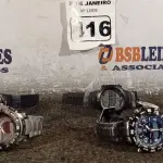 LOTE 416 - 04 RELÓGIOS. (NO ESTADO) ATENÇÃO! FAZER A VISITAÇÃO ANTES DE ARREMATAR, NÃO SABEMOS SE FUNCIONA. LEILÃO NÃO TEM GARANTIA E NEM DEVOLUÇÃO, SUJEITO A POSSÍVEIS AVARIAS VISÍVEIS/OCULTAS E/OU AUSÊNCIA DE COMPONENTES.