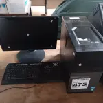 LOTE 475 - 01 CPU, 01 TECLADO E 01 MONITOR. (NO ESTADO) ATENÇÃO! FAZER A VISITAÇÃO ANTES DE ARREMATAR, NÃO SABEMOS SE FUNCIONA. LEILÃO NÃO TEM GARANTIA E NEM DEVOLUÇÃO, SUJEITO A POSSÍVEIS AVARIAS VISÍVEIS/OCULTAS E/OU AUSÊNCIA DE COMPONENTES.