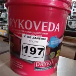LOTE 197 - 01 ADITIVO IPERMEABILIZANTE PARA ARGAMASSA E CONCRETO MARCA DRIKOVEDA 18L. (NO ESTADO) ATENÇÃO! FAZER A VISITAÇÃO ANTES DE ARREMATAR, NÃO SABEMOS SE FUNCIONA. LEILÃO NÃO TEM GARANTIA E NEM DEVOLUÇÃO, SUJEITO A POSSÍVEIS AVARIAS VISÍVEIS/OCULTAS E/OU AUSÊNCIA DE COMPONENTES.