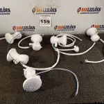 LOTE 159 - 06 CHUVEIROS MARCAS E MODELOS DIVERSOS. (NO ESTADO) ATENÇÃO! FAZER A VISITAÇÃO ANTES DE ARREMATAR, NÃO SABEMOS SE FUNCIONA. LEILÃO NÃO TEM GARANTIA E NEM DEVOLUÇÃO, SUJEITO A POSSÍVEIS AVARIAS VISÍVEIS/OCULTAS E/OU AUSÊNCIA DE COMPONENTES.