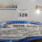 LOTE 320 - 01 ROLO DE CABO FLEXÍVEL 100M 1X4MM NA COR AZUL (NOVO). (NO ESTADO) ATENÇÃO! FAZER A VISITAÇÃO ANTES DE ARREMATAR, NÃO SABEMOS SE FUNCIONA. LEILÃO NÃO TEM GARANTIA E NEM DEVOLUÇÃO, SUJEITO A POSSÍVEIS AVARIAS VISÍVEIS/OCULTAS E/OU AUSÊNCIA DE COMPONENTES.