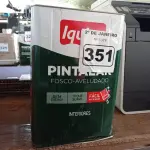 LOTE 351 - 01 LATA DE TINTA IQUINE PINTALAR FOSCO AVELUDADO 18L COR VERDE PISCINA. (NO ESTADO) ATENÇÃO! FAZER A VISITAÇÃO ANTES DE ARREMATAR, NÃO SABEMOS SE FUNCIONA. LEILÃO NÃO TEM GARANTIA E NEM DEVOLUÇÃO, SUJEITO A POSSÍVEIS AVARIAS VISÍVEIS/OCULTAS E/OU AUSÊNCIA DE COMPONENTES.