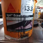 LOTE 433 - 01 GALÃO DE EMULSÃO DISPERSA EM ÁGUA PARA IMPRIMAÇÃO E IMPERMEABILIZAÇÃO IGOL ECOASFALTO SIKA. (NO ESTADO) ATENÇÃO! FAZER A VISITAÇÃO ANTES DE ARREMATAR, NÃO SABEMOS SE FUNCIONA. LEILÃO NÃO TEM GARANTIA E NEM DEVOLUÇÃO, SUJEITO A POSSÍVEIS AVARIAS VISÍVEIS/OCULTAS E/OU AUSÊNCIA DE COMPONENTES.