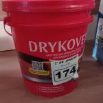 LOTE 174 - 01 ADITIVO IPERMEABILIZANTE PARA ARGAMASSA E CONCRETO MARCA DRIKOVEDA 18L. (NO ESTADO) ATENÇÃO! FAZER A VISITAÇÃO ANTES DE ARREMATAR, NÃO SABEMOS SE FUNCIONA. LEILÃO NÃO TEM GARANTIA E NEM DEVOLUÇÃO, SUJEITO A POSSÍVEIS AVARIAS VISÍVEIS/OCULTAS E/OU AUSÊNCIA DE COMPONENTES.