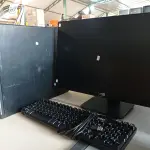 LOTE 318 - 01 CPU, 01 TECLADO E 01 MONITOR. (NO ESTADO) ATENÇÃO! FAZER A VISITAÇÃO ANTES DE ARREMATAR, NÃO SABEMOS SE FUNCIONA. LEILÃO NÃO TEM GARANTIA E NEM DEVOLUÇÃO, SUJEITO A POSSÍVEIS AVARIAS VISÍVEIS/OCULTAS E/OU AUSÊNCIA DE COMPONENTES.