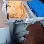 LOTE 436 - 01 CARRINHO PARA LIMPEZA INDUSTRIAL INCOMPLETO. (NO ESTADO) ATENÇÃO! FAZER A VISITAÇÃO ANTES DE ARREMATAR, NÃO SABEMOS SE FUNCIONA. LEILÃO NÃO TEM GARANTIA E NEM DEVOLUÇÃO, SUJEITO A POSSÍVEIS AVARIAS VISÍVEIS/OCULTAS E/OU AUSÊNCIA DE COMPONENTES.