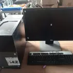 LOTE 442 - 01 CPU, 01 TECLADO E 01 MONITOR. (NO ESTADO) ATENÇÃO! FAZER A VISITAÇÃO ANTES DE ARREMATAR, NÃO SABEMOS SE FUNCIONA. LEILÃO NÃO TEM GARANTIA E NEM DEVOLUÇÃO, SUJEITO A POSSÍVEIS AVARIAS VISÍVEIS/OCULTAS E/OU AUSÊNCIA DE COMPONENTES.