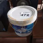 LOTE 472 - 01 BALDE DE MASSA ACRÍLICA STAR VINIL TOK PVA 16L. (NO ESTADO) ATENÇÃO! FAZER A VISITAÇÃO ANTES DE ARREMATAR, NÃO SABEMOS SE FUNCIONA. LEILÃO NÃO TEM GARANTIA E NEM DEVOLUÇÃO, SUJEITO A POSSÍVEIS AVARIAS VISÍVEIS/OCULTAS E/OU AUSÊNCIA DE COMPONENTES.