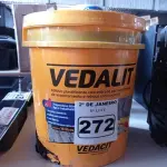 LOTE 272 - 01 BALDE DE VEDACIT, ADITIVO IMPERMEABILIZANTE PARA CONCRETOS E ARGAMASSAS 18L. (NO ESTADO) ATENÇÃO! FAZER A VISITAÇÃO ANTES DE ARREMATAR, NÃO SABEMOS SE FUNCIONA. LEILÃO NÃO TEM GARANTIA E NEM DEVOLUÇÃO, SUJEITO A POSSÍVEIS AVARIAS VISÍVEIS/OCULTAS E/OU AUSÊNCIA DE COMPONENTES.
