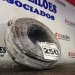 LOTE 250 - 01 ROLO DE CABO FLEXÍVEL 100M 1X10MM NA COR PRETA(NOVO). (NO ESTADO) ATENÇÃO! FAZER A VISITAÇÃO ANTES DE ARREMATAR, NÃO SABEMOS SE FUNCIONA. LEILÃO NÃO TEM GARANTIA E NEM DEVOLUÇÃO, SUJEITO A POSSÍVEIS AVARIAS VISÍVEIS/OCULTAS E/OU AUSÊNCIA DE COMPONENTES.