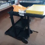 LOTE 232 - 01 CARRINHO PARA LIMPEZA INDUSTRIAL INCOMPLETO. (NO ESTADO) ATENÇÃO! FAZER A VISITAÇÃO ANTES DE ARREMATAR, NÃO SABEMOS SE FUNCIONA. LEILÃO NÃO TEM GARANTIA E NEM DEVOLUÇÃO, SUJEITO A POSSÍVEIS AVARIAS VISÍVEIS/OCULTAS E/OU AUSÊNCIA DE COMPONENTES.