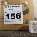 LOTE 156 - 01 LOTE COM APROXIMADAMENTE 80 LÂMPADAS DICROICA 1W 220V. (NO ESTADO) ATENÇÃO! FAZER A VISITAÇÃO ANTES DE ARREMATAR, NÃO SABEMOS SE FUNCIONA. LEILÃO NÃO TEM GARANTIA E NEM DEVOLUÇÃO, SUJEITO A POSSÍVEIS AVARIAS VISÍVEIS/OCULTAS E/OU AUSÊNCIA DE COMPONENTES.