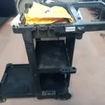 LOTE 298 - 01 CARRINHO PARA LIMPEZA INDUSTRIAL INCOMPLETO. (NO ESTADO) ATENÇÃO! FAZER A VISITAÇÃO ANTES DE ARREMATAR, NÃO SABEMOS SE FUNCIONA. LEILÃO NÃO TEM GARANTIA E NEM DEVOLUÇÃO, SUJEITO A POSSÍVEIS AVARIAS VISÍVEIS/OCULTAS E/OU AUSÊNCIA DE COMPONENTES.