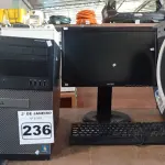 LOTE 236 - 01 CPU, 01 TECLADO E 01 MONITOR. (NO ESTADO) ATENÇÃO! FAZER A VISITAÇÃO ANTES DE ARREMATAR, NÃO SABEMOS SE FUNCIONA. LEILÃO NÃO TEM GARANTIA E NEM DEVOLUÇÃO, SUJEITO A POSSÍVEIS AVARIAS VISÍVEIS/OCULTAS E/OU AUSÊNCIA DE COMPONENTES.