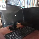 LOTE 229 - 01 CPU, 01 TECLADO E 01 MONITOR. (NO ESTADO) ATENÇÃO! FAZER A VISITAÇÃO ANTES DE ARREMATAR, NÃO SABEMOS SE FUNCIONA. LEILÃO NÃO TEM GARANTIA E NEM DEVOLUÇÃO, SUJEITO A POSSÍVEIS AVARIAS VISÍVEIS/OCULTAS E/OU AUSÊNCIA DE COMPONENTES.
