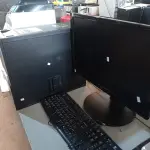 LOTE 306 - 01 CPU, 01 TECLADO E 01 MONITOR. (NO ESTADO) ATENÇÃO! FAZER A VISITAÇÃO ANTES DE ARREMATAR, NÃO SABEMOS SE FUNCIONA. LEILÃO NÃO TEM GARANTIA E NEM DEVOLUÇÃO, SUJEITO A POSSÍVEIS AVARIAS VISÍVEIS/OCULTAS E/OU AUSÊNCIA DE COMPONENTES.