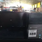 LOTE 488 - 01 CPU, 01 TECLADO E 01 MONITOR. (NO ESTADO) ATENÇÃO! FAZER A VISITAÇÃO ANTES DE ARREMATAR, NÃO SABEMOS SE FUNCIONA. LEILÃO NÃO TEM GARANTIA E NEM DEVOLUÇÃO, SUJEITO A POSSÍVEIS AVARIAS VISÍVEIS/OCULTAS E/OU AUSÊNCIA DE COMPONENTES.