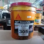 LOTE 305 - 01 GALÃO DE EMULSÃO DISPERSA EM ÁGUA PARA IMPRIMAÇÃO E IMPERMEABILIZAÇÃO IGOL ECOASFALTO SIKA. (NO ESTADO) ATENÇÃO! FAZER A VISITAÇÃO ANTES DE ARREMATAR, NÃO SABEMOS SE FUNCIONA. LEILÃO NÃO TEM GARANTIA E NEM DEVOLUÇÃO, SUJEITO A POSSÍVEIS AVARIAS VISÍVEIS/OCULTAS E/OU AUSÊNCIA DE COMPONENTES.