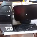 LOTE 294 - 01 CPU, 01 TECLADO E 01 MONITOR. (NO ESTADO) ATENÇÃO! FAZER A VISITAÇÃO ANTES DE ARREMATAR, NÃO SABEMOS SE FUNCIONA. LEILÃO NÃO TEM GARANTIA E NEM DEVOLUÇÃO, SUJEITO A POSSÍVEIS AVARIAS VISÍVEIS/OCULTAS E/OU AUSÊNCIA DE COMPONENTES.