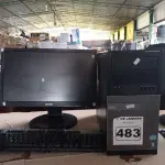 LOTE 483 - 01 CPU, 01 TECLADO E 01 MONITOR. (NO ESTADO) ATENÇÃO! FAZER A VISITAÇÃO ANTES DE ARREMATAR, NÃO SABEMOS SE FUNCIONA. LEILÃO NÃO TEM GARANTIA E NEM DEVOLUÇÃO, SUJEITO A POSSÍVEIS AVARIAS VISÍVEIS/OCULTAS E/OU AUSÊNCIA DE COMPONENTES.