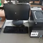 LOTE 487 - 01 CPU, 01 TECLADO E 01 MONITOR. (NO ESTADO) ATENÇÃO! FAZER A VISITAÇÃO ANTES DE ARREMATAR, NÃO SABEMOS SE FUNCIONA. LEILÃO NÃO TEM GARANTIA E NEM DEVOLUÇÃO, SUJEITO A POSSÍVEIS AVARIAS VISÍVEIS/OCULTAS E/OU AUSÊNCIA DE COMPONENTES.
