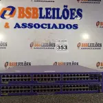 LOTE 353 - 02 SWITCHES CADA COM 48 PORTAS. (NO ESTADO) ATENÇÃO! FAZER A VISITAÇÃO ANTES DE ARREMATAR, NÃO SABEMOS SE FUNCIONA. LEILÃO NÃO TEM GARANTIA E NEM DEVOLUÇÃO, SUJEITO A POSSÍVEIS AVARIAS VISÍVEIS/OCULTAS E/OU AUSÊNCIA DE COMPONENTES.