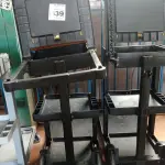 LOTE 439 - 02 CARRINHOS PARA LIMPEZA INDUSTRIAL INCOMPLETO. (NO ESTADO) ATENÇÃO! FAZER A VISITAÇÃO ANTES DE ARREMATAR, NÃO SABEMOS SE FUNCIONA. LEILÃO NÃO TEM GARANTIA E NEM DEVOLUÇÃO, SUJEITO A POSSÍVEIS AVARIAS VISÍVEIS/OCULTAS E/OU AUSÊNCIA DE COMPONENTES.