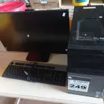 LOTE 249 - 01 CPU, 01 TECLADO E 01 MONITOR. (NO ESTADO) ATENÇÃO! FAZER A VISITAÇÃO ANTES DE ARREMATAR, NÃO SABEMOS SE FUNCIONA. LEILÃO NÃO TEM GARANTIA E NEM DEVOLUÇÃO, SUJEITO A POSSÍVEIS AVARIAS VISÍVEIS/OCULTAS E/OU AUSÊNCIA DE COMPONENTES.