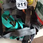 LOTE 211 - 05 CINTOS DE SEGURANÇA. (NO ESTADO) ATENÇÃO! FAZER A VISITAÇÃO ANTES DE ARREMATAR, NÃO SABEMOS SE FUNCIONA. LEILÃO NÃO TEM GARANTIA E NEM DEVOLUÇÃO, SUJEITO A POSSÍVEIS AVARIAS VISÍVEIS/OCULTAS E/OU AUSÊNCIA DE COMPONENTES.