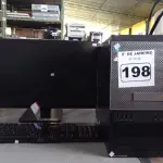 LOTE 198 - 01 CPU, 01 TECLADO E 01 MONITOR. (NO ESTADO) ATENÇÃO! FAZER A VISITAÇÃO ANTES DE ARREMATAR, NÃO SABEMOS SE FUNCIONA. LEILÃO NÃO TEM GARANTIA E NEM DEVOLUÇÃO, SUJEITO A POSSÍVEIS AVARIAS VISÍVEIS/OCULTAS E/OU AUSÊNCIA DE COMPONENTES.