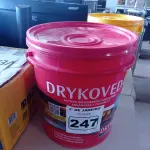LOTE 247 - 01 ADITIVO IPERMEABILIZANTE PARA ARGAMASSA E CONCRETO MARCA DRIKOVEDA 18L. (NO ESTADO) ATENÇÃO! FAZER A VISITAÇÃO ANTES DE ARREMATAR, NÃO SABEMOS SE FUNCIONA. LEILÃO NÃO TEM GARANTIA E NEM DEVOLUÇÃO, SUJEITO A POSSÍVEIS AVARIAS VISÍVEIS/OCULTAS E/OU AUSÊNCIA DE COMPONENTES.