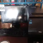 LOTE 229 - 01 CPU, 01 TECLADO E 01 MONITOR. (NO ESTADO) ATENÇÃO! FAZER A VISITAÇÃO ANTES DE ARREMATAR, NÃO SABEMOS SE FUNCIONA. LEILÃO NÃO TEM GARANTIA E NEM DEVOLUÇÃO, SUJEITO A POSSÍVEIS AVARIAS VISÍVEIS/OCULTAS E/OU AUSÊNCIA DE COMPONENTES.