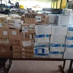LOTE 349 - 01 LOTE COM GRANDE QUANTIDADE DE TONNERS MARCAS E MODELOS DIVERSOS. (NO ESTADO) ATENÇÃO! FAZER A VISITAÇÃO ANTES DE ARREMATAR, NÃO SABEMOS SE FUNCIONA. LEILÃO NÃO TEM GARANTIA E NEM DEVOLUÇÃO, SUJEITO A POSSÍVEIS AVARIAS VISÍVEIS/OCULTAS E/OU AUSÊNCIA DE COMPONENTES.