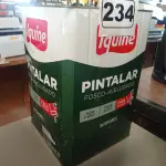 LOTE 234 - 01 LATA DE TINTA IQUINE PINTALAR FOSCO AVELUDADO 18L VERDE PISCINA. (NO ESTADO) ATENÇÃO! FAZER A VISITAÇÃO ANTES DE ARREMATAR, NÃO SABEMOS SE FUNCIONA. LEILÃO NÃO TEM GARANTIA E NEM DEVOLUÇÃO, SUJEITO A POSSÍVEIS AVARIAS VISÍVEIS/OCULTAS E/OU AUSÊNCIA DE COMPONENTES.