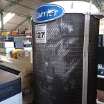 LOTE 327 - 01 CONDENSADORA E 01 EVAPORADORA MARCA CARRIER.(NO ESTADO) ATENÇÃO! FAZER A VISITAÇÃO ANTES DE ARREMATAR, NÃO SABEMOS SE FUNCIONA. LEILÃO NÃO TEM GARANTIA E NEM DEVOLUÇÃO, SUJEITO A POSSÍVEIS AVARIAS VISÍVEIS/OCULTAS E/OU AUSÊNCIA DE COMPONENTES.