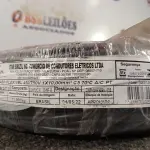 LOTE 180 - 01 ROLO DE CABO FLEXÍVEL 100M 1X10MM NA COR PRETA(NOVO). (NO ESTADO) ATENÇÃO! FAZER A VISITAÇÃO ANTES DE ARREMATAR, NÃO SABEMOS SE FUNCIONA. LEILÃO NÃO TEM GARANTIA E NEM DEVOLUÇÃO, SUJEITO A POSSÍVEIS AVARIAS VISÍVEIS/OCULTAS E/OU AUSÊNCIA DE COMPONENTES.