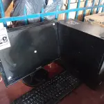 LOTE 229 - 01 CPU, 01 TECLADO E 01 MONITOR. (NO ESTADO) ATENÇÃO! FAZER A VISITAÇÃO ANTES DE ARREMATAR, NÃO SABEMOS SE FUNCIONA. LEILÃO NÃO TEM GARANTIA E NEM DEVOLUÇÃO, SUJEITO A POSSÍVEIS AVARIAS VISÍVEIS/OCULTAS E/OU AUSÊNCIA DE COMPONENTES.