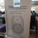 LOTE 356 - 01 CAIXA DE SOM PRO ÁUDIO PX12. (NOVO) (NO ESTADO) ATENÇÃO! FAZER A VISITAÇÃO ANTES DE ARREMATAR, NÃO SABEMOS SE FUNCIONA. LEILÃO NÃO TEM GARANTIA E NEM DEVOLUÇÃO, SUJEITO A POSSÍVEIS AVARIAS VISÍVEIS/OCULTAS E/OU AUSÊNCIA DE COMPONENTES.