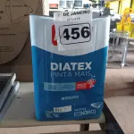 LOTE 456 - 01 LATA DE TINTA IQUINE DIATEX PINTA MAIS 18L FOSCO BASE “P”. (NO ESTADO) ATENÇÃO! FAZER A VISITAÇÃO ANTES DE ARREMATAR, NÃO SABEMOS SE FUNCIONA. LEILÃO NÃO TEM GARANTIA E NEM DEVOLUÇÃO, SUJEITO A POSSÍVEIS AVARIAS VISÍVEIS/OCULTAS E/OU AUSÊNCIA DE COMPONENTES.