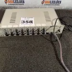 LOTE 358 - 01 AMPLIFICADOR DE ÁUDIO. (NO ESTADO) ATENÇÃO! FAZER A VISITAÇÃO ANTES DE ARREMATAR, NÃO SABEMOS SE FUNCIONA. LEILÃO NÃO TEM GARANTIA E NEM DEVOLUÇÃO, SUJEITO A POSSÍVEIS AVARIAS VISÍVEIS/OCULTAS E/OU AUSÊNCIA DE COMPONENTES.