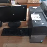 LOTE 470 - 01 CPU, 01 TECLADO E 01 MONITOR. (NO ESTADO) ATENÇÃO! FAZER A VISITAÇÃO ANTES DE ARREMATAR, NÃO SABEMOS SE FUNCIONA. LEILÃO NÃO TEM GARANTIA E NEM DEVOLUÇÃO, SUJEITO A POSSÍVEIS AVARIAS VISÍVEIS/OCULTAS E/OU AUSÊNCIA DE COMPONENTES.