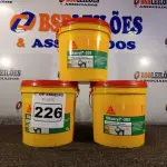 LOTE 226 - 03 BALDES DE SELANTE ACRÍLICO FLEXÍVEL SIKACRYL 203 5KG. (NO ESTADO) ATENÇÃO! FAZER A VISITAÇÃO ANTES DE ARREMATAR, NÃO SABEMOS SE FUNCIONA. LEILÃO NÃO TEM GARANTIA E NEM DEVOLUÇÃO, SUJEITO A POSSÍVEIS AVARIAS VISÍVEIS/OCULTAS E/OU AUSÊNCIA DE COMPONENTES.