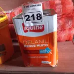 LOTE 218 - 01 LATA DE TINTA IQUINE DELANIL RENDE MUITO 18L FOSCO BASE “C”. (NO ESTADO) ATENÇÃO! FAZER A VISITAÇÃO ANTES DE ARREMATAR, NÃO SABEMOS SE FUNCIONA. LEILÃO NÃO TEM GARANTIA E NEM DEVOLUÇÃO, SUJEITO A POSSÍVEIS AVARIAS VISÍVEIS/OCULTAS E/OU AUSÊNCIA DE COMPONENTES.